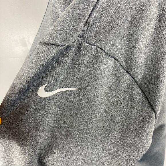 Nike Therma Fleece Sweatshirt Gray Training Hoodie 929693 Just Do It Women Sm - Picture 7 of 13
